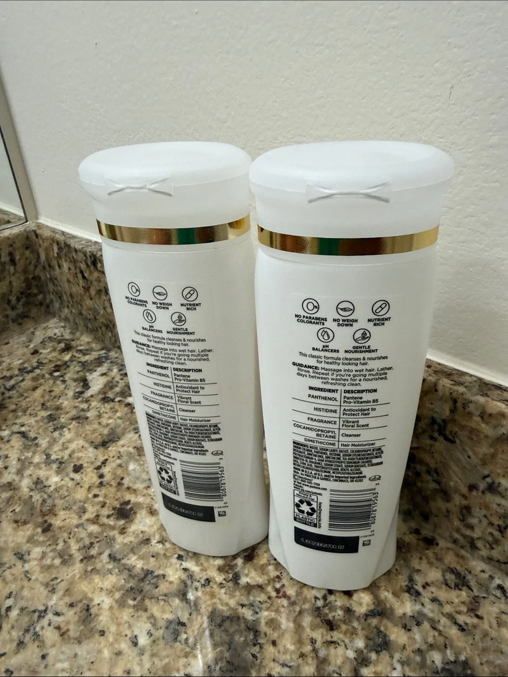 NWT Pantene Classic Clean 2-in-1 Shampoo + Conditioner